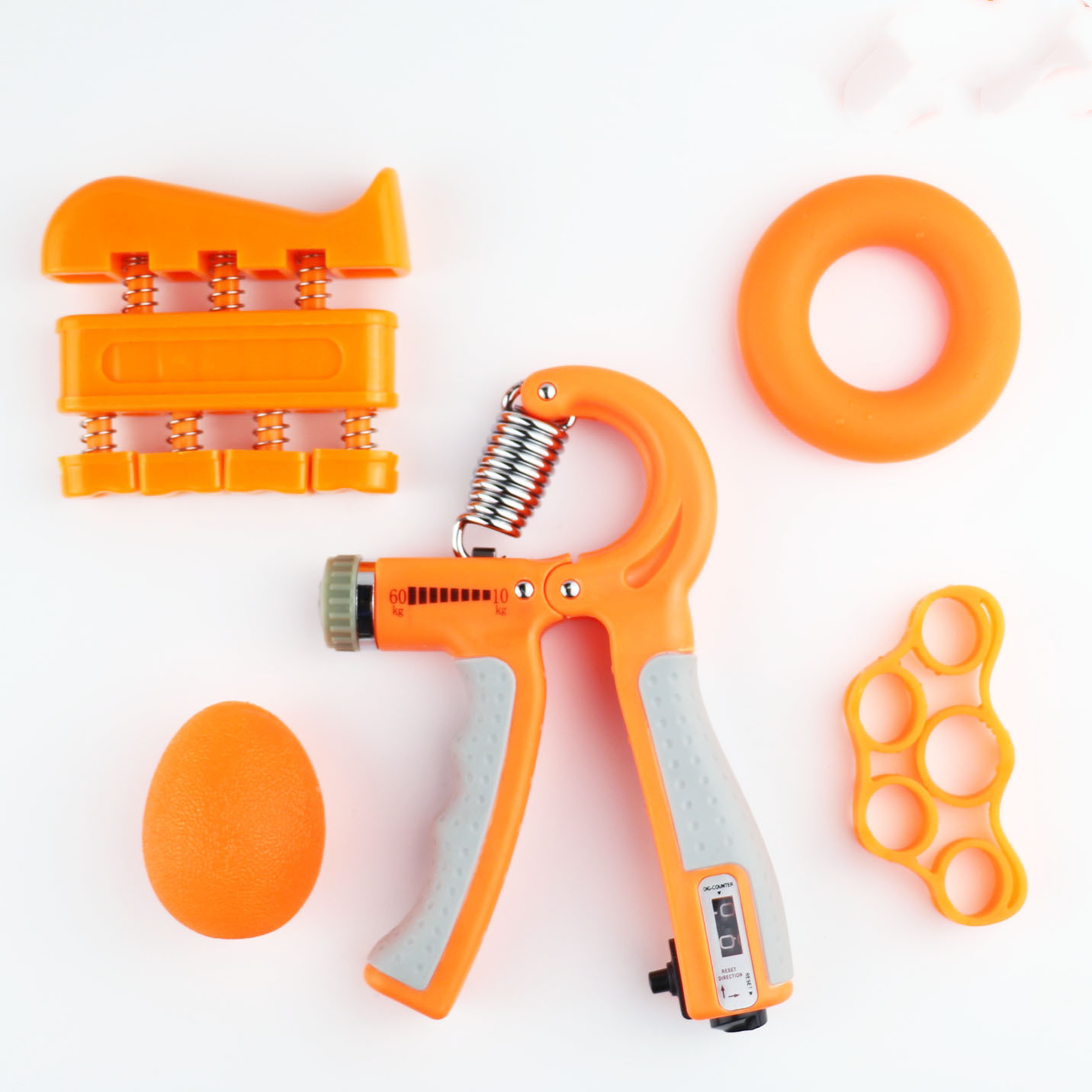 FlexiGrip Strength Enhancer with Finger Trainer