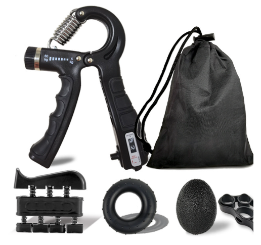FlexiGrip Strength Enhancer with Finger Trainer
